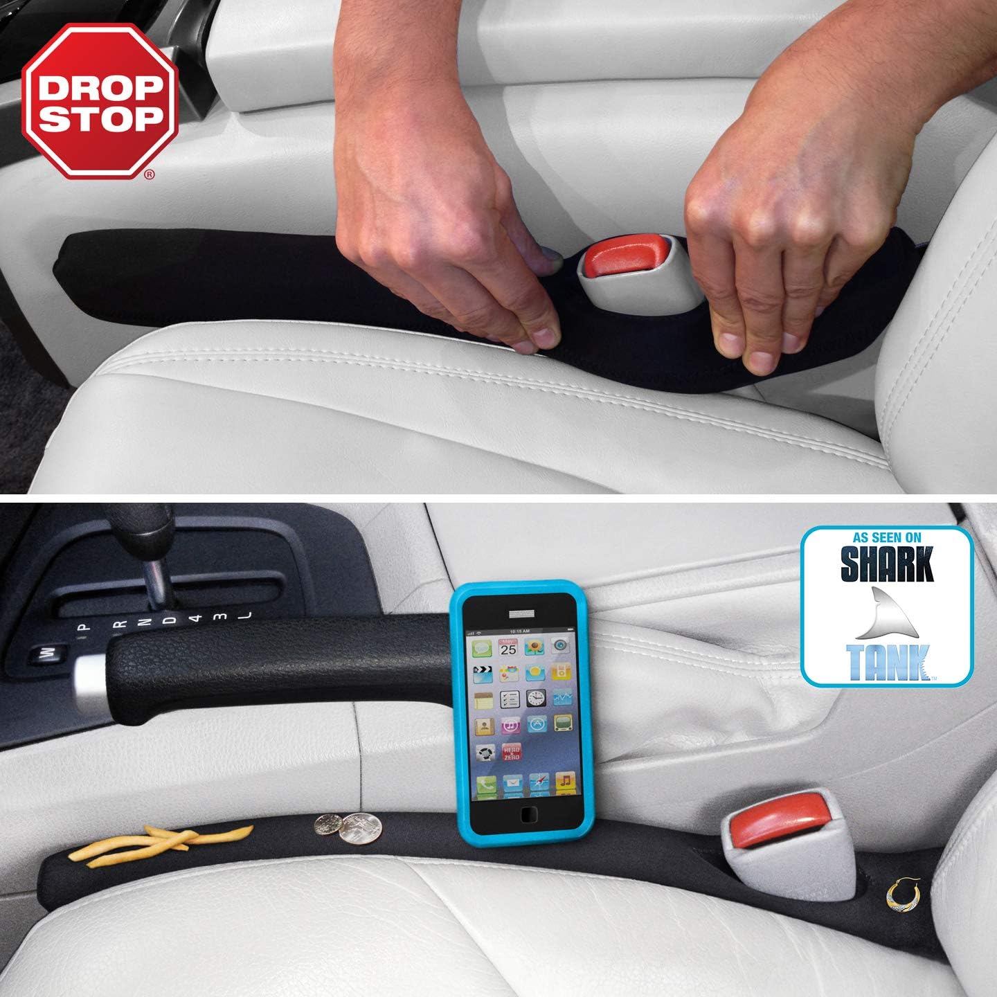 Drop Stop Original Seat Gap Filler, Set of 2
